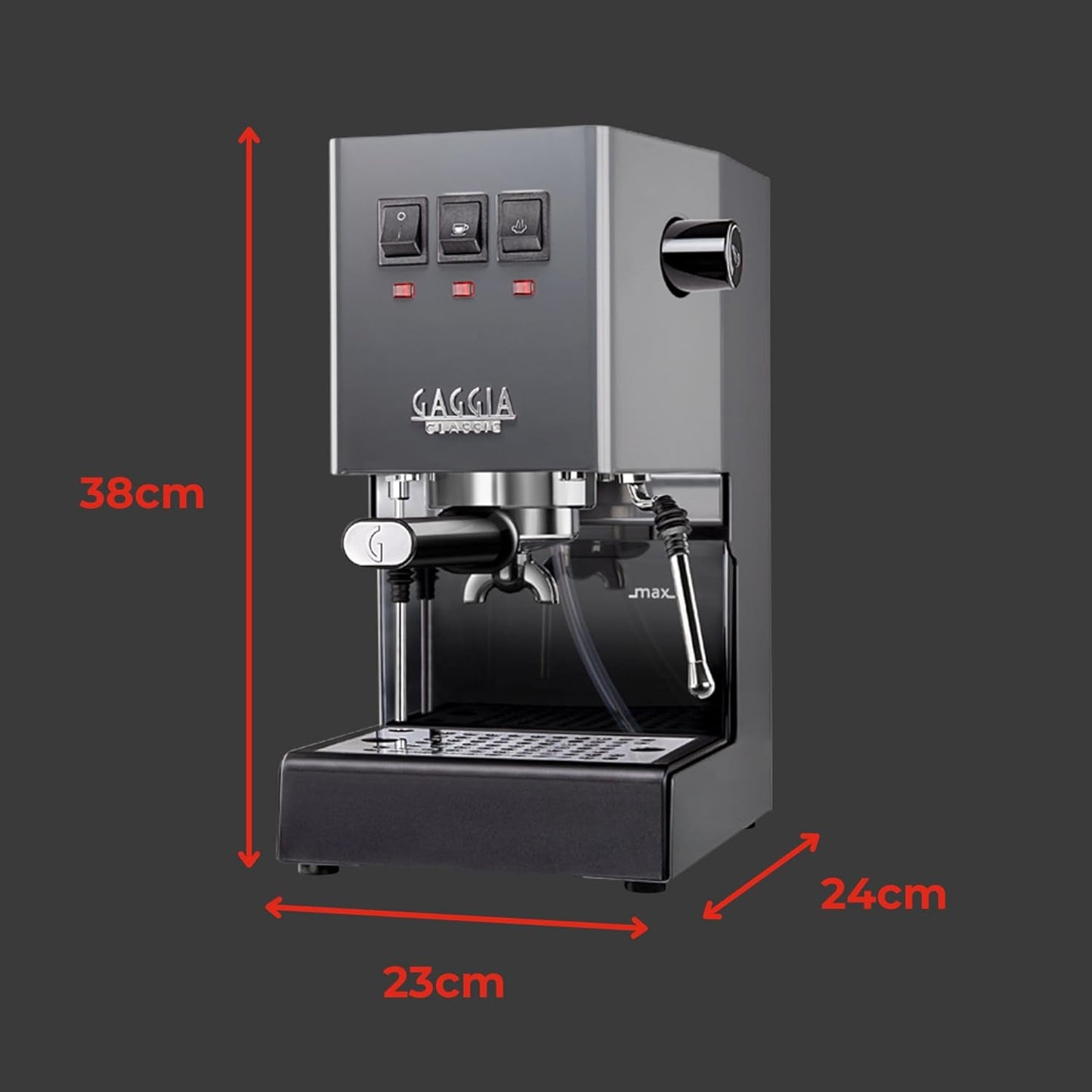 Gaggia Classic E24 Evo Pro Manual Espresso Coffee Machine
